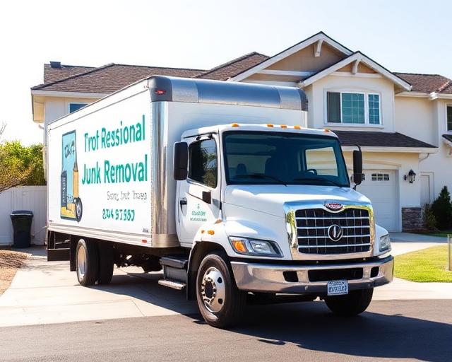 Dixon CA Junk Removal Truck Professional junk removal truck serving Dixon and Solano County California